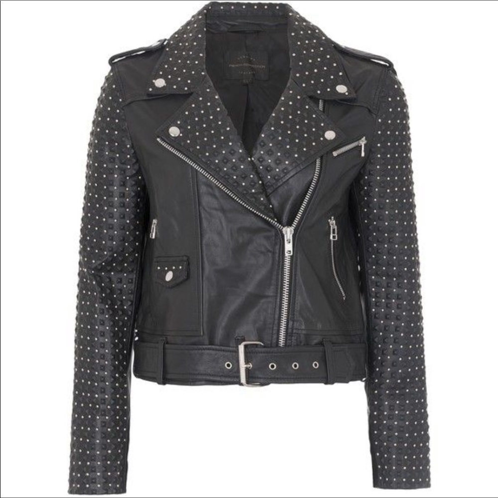 French Connection “Chaos” Leather Jacket